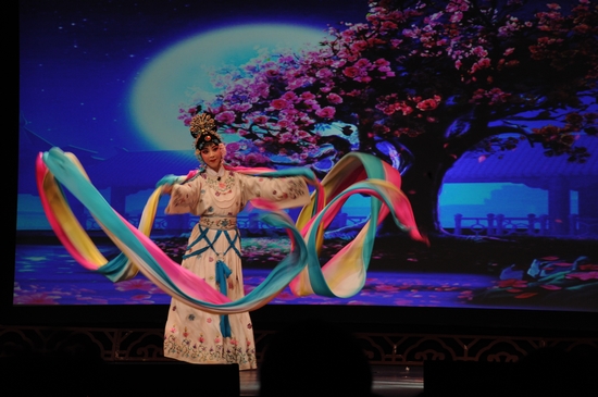 The Peking Opera Fairy Scatters Pedals by Jia Pengfei